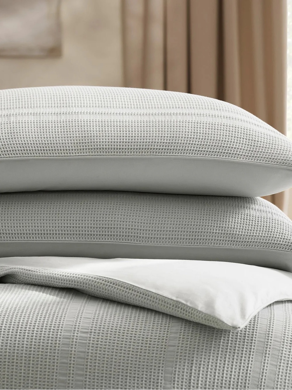 NWT boll & branch waffle duvet SET $369 queen
